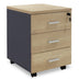 Corp mobil Lotus, Stejar-Gri inchis, 40x47x55 cm