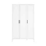 Dulap Haine GRD-1030-DD-3 Home Collection® Country, 3 usi, Alb, 103x199x51 cm