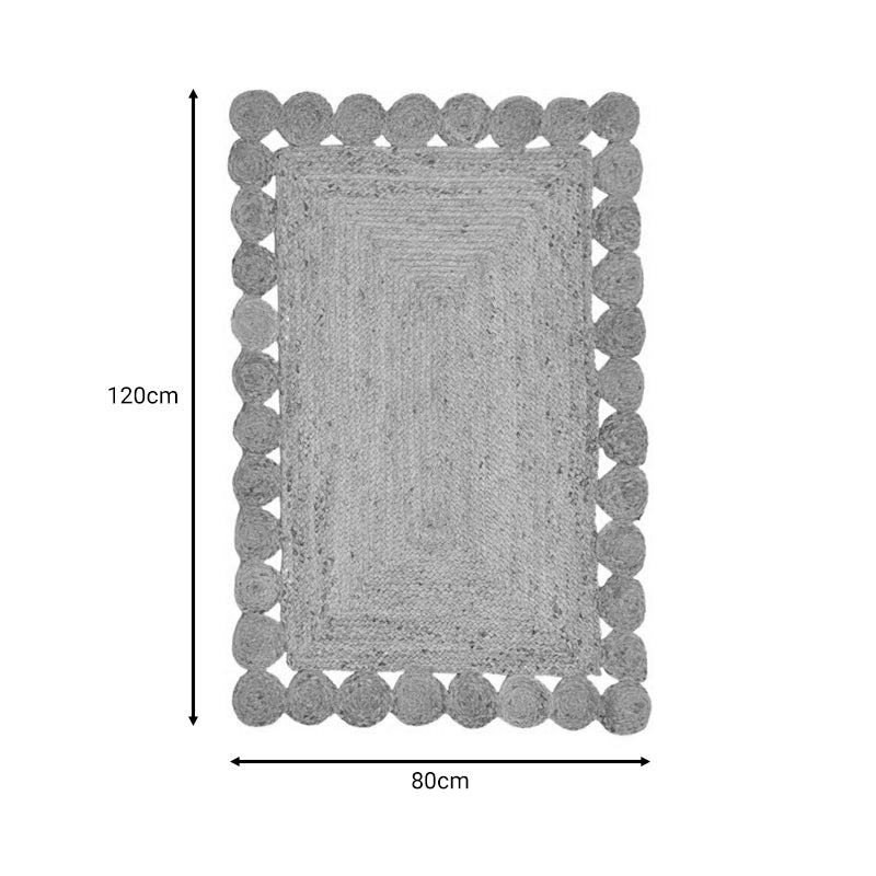 Covor Bej Boho, Natural, 120x80 cm