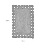 Covor Bej Boho, Natural, 120x80 cm