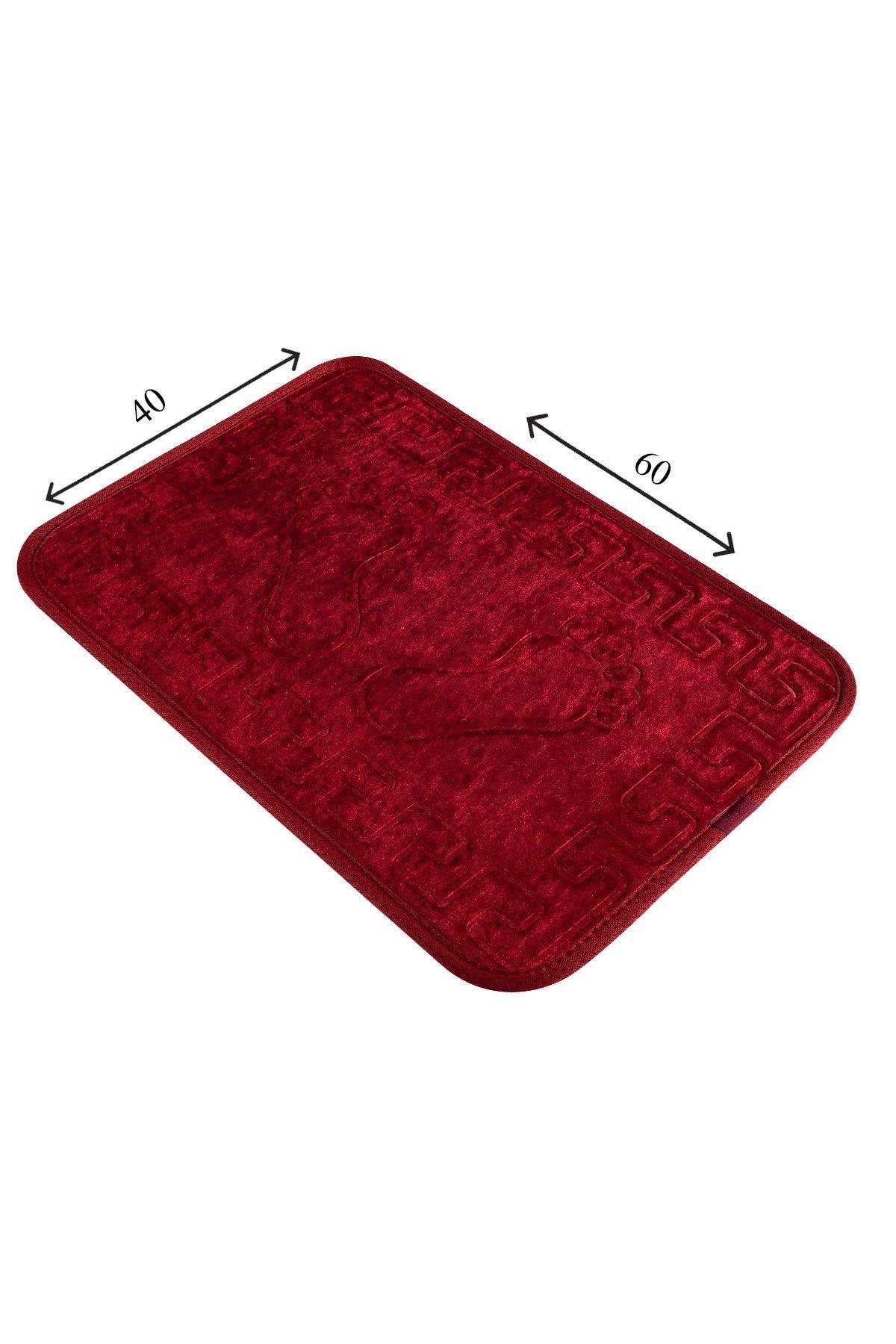 Covor de baie, Roșu, 40x60 cm