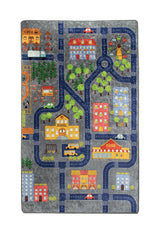 Covor de Copii Oras Mic, Multicolor (diverse dimensiuni) -  100 x 160