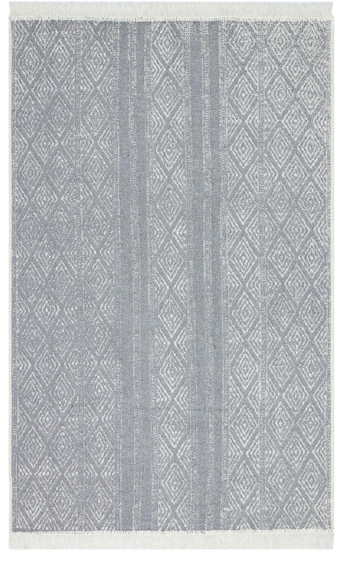 Covor de living / dormitor Maze Home ARYA Reversibil, Lavabil, Stone Grey, 120x180 cm