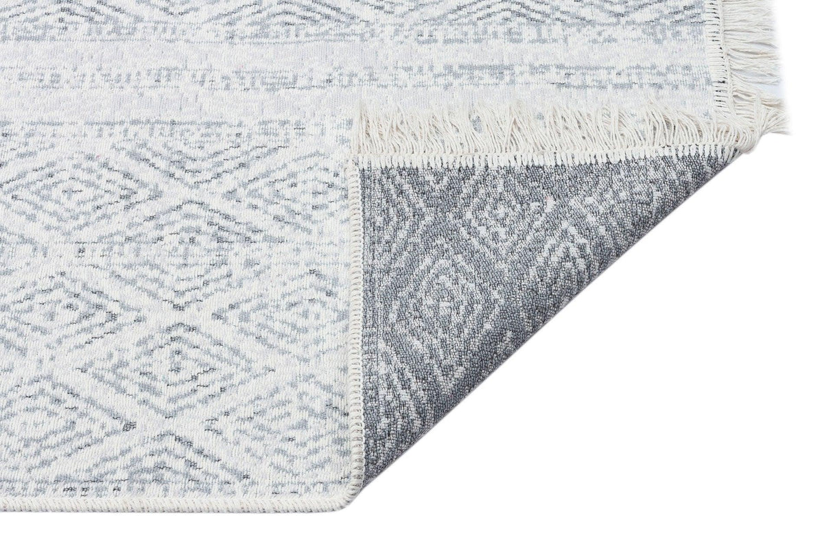 Covor de living / dormitor Maze Home ARYA Reversibil, Lavabil, Stone Grey, 120x180 cm