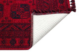 Covor de living / dormitor Maze Home Buhari, Lavabil, Retro Oriental, Rosu, 120x180 cm