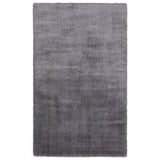 Covor de living / dormitor Maze Home Comfort Shaggy, Antiderapant, Gri, 80x150 cm
