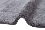 Covor de living / dormitor Maze Home Comfort Shaggy, Antiderapant, Gri, 80x150 cm