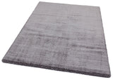 Covor de living / dormitor Maze Home Comfort Shaggy, Antiderapant, Gri, 80x150 cm