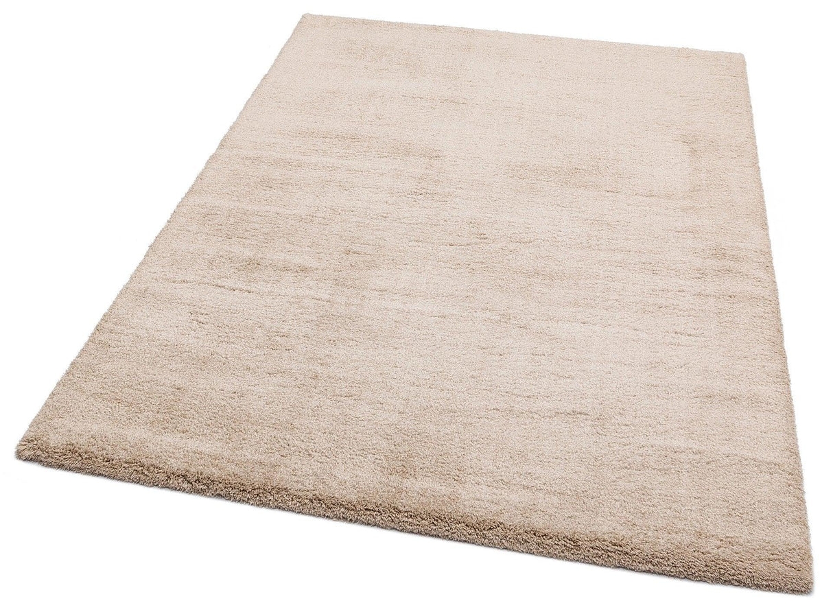Covor de living / dormitor Maze Home Comfort Shaggy, Beige, 133x190 cm