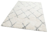 Covor de living / dormitor Maze Home Loft, Crem - Gri, 120x180 cm