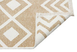 Covor de living / dormitor Maze Home Mondo Reversibil, Cream Beige 01 (diverse dimensiuni), 80x150 cm - Covor Maze Home MONDO, Reversibil, Cream Beige 01 - Adorehome.ro - Covoare - Maze - MD 01 BEIGE _ 160*230