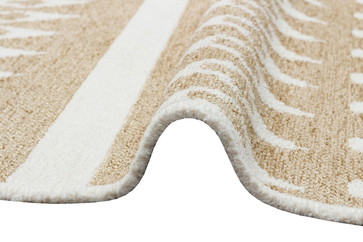 Covor de living / dormitor Maze Home Mondo Reversibil, Cream Beige 03 (diverse dimensiuni), 120x180 cm - Covor Maze Home MONDO, Reversibil, Cream Beige 03 - Adorehome.ro - Covoare - Maze - MD 03 BEIGE _ 80*150