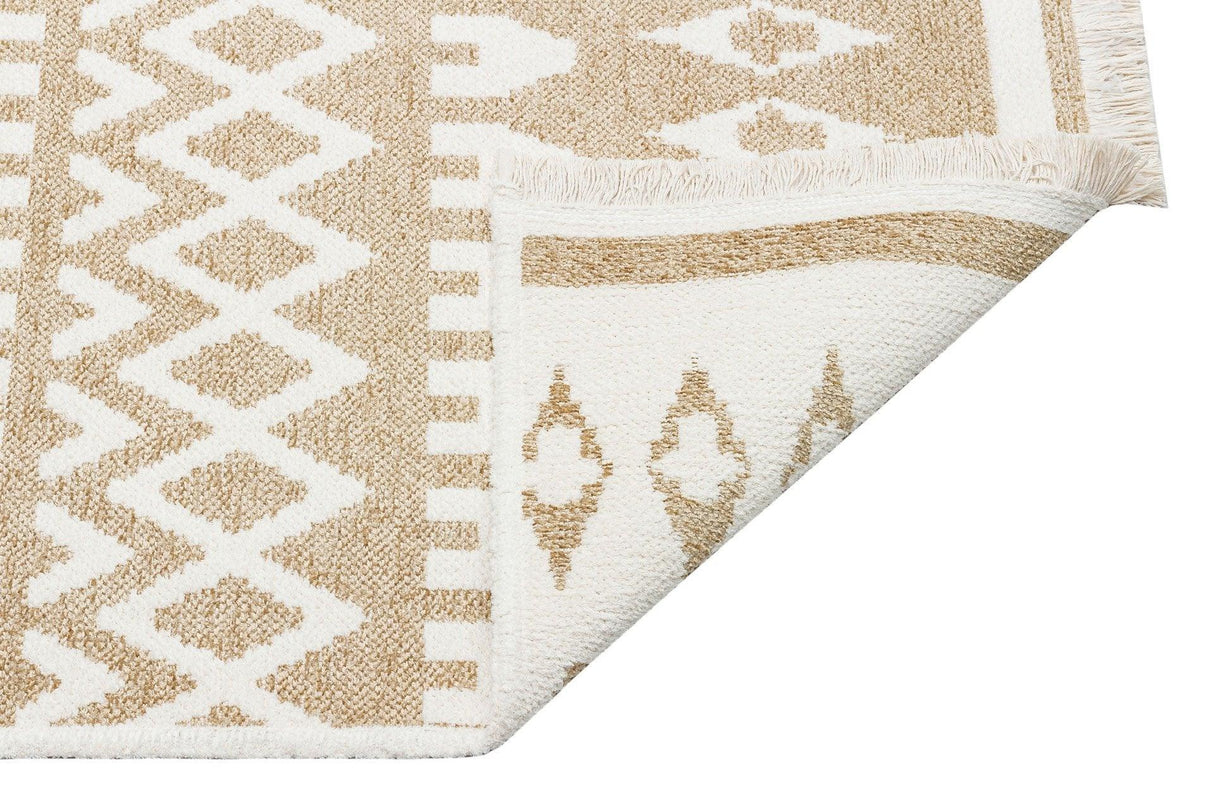 Covor de living / dormitor Maze Home Mondo Reversibil, Cream Beige 03 (diverse dimensiuni), 120x180 cm - Covor Maze Home MONDO, Reversibil, Cream Beige 03 - Adorehome.ro - Covoare - Maze - MD 03 BEIGE _ 80*150