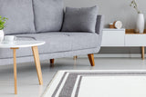 Covor de living / dormitor Maze Home Noa Reversibil, Lavabil, Gri - Alb (diverse dimensiuni), 115x180 cm - Covor Maze Home NOA, Reversibil, Grey White - Adorehome.ro - Covoare - Maze - NK 06 GREY WHITE _ 75*150