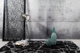 Covor de living / dormitor Maze Home Smart, Gri - Negru (diverse dimensiuni), 120x180 cm - Covor Maze Home SMART, Black Silver XW - Adorehome.ro - Covoare - Maze - SM 21 BLACK SILVER XW _ 120*180