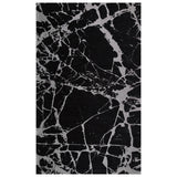 Covor de living / dormitor Maze Home Smart, Gri - Negru (diverse dimensiuni), 120x180 cm - Negru