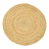 Covor decorativ Solon, Juta, Diametru 150cm, 150x150 cm