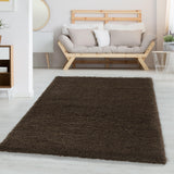 Covor Fluffy, Maro - Bej, 230x160 cm - Covor Fluffy, Maro - Bej, 230x160 cm