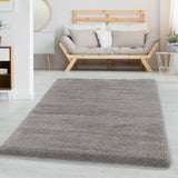 Covor Fluffy, Maro - Bej, 230x160 cm - Covor Fluffy, Maro - Bej, 230x160 cm - 743CDY1740