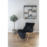 Covor Jerry, 60x7x180 cm - Negru