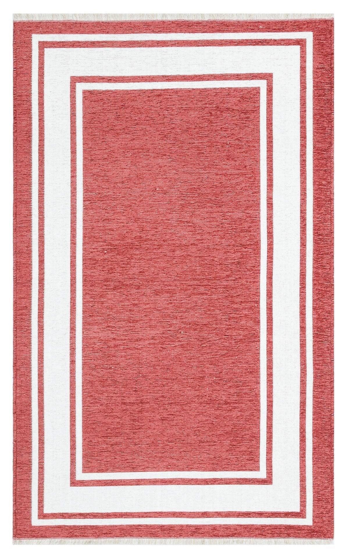 Covor Maze Home Noa Reversibil, Lavabil, Rosu - Gri (diverse dimensiuni), 75x150 cm - Covor Maze Home NOA, Reversibil, Grey Terra - Adorehome.ro - Covoare - Maze - NK 06 GREY TERRA _ 75*150