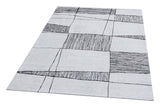 Covor Maze Home Palma, Gri - Negru (diverse dimensiuni), 80x150 cm - Covor Maze Home PALMA, Grey Black - Adorehome.ro - Covoare - Maze - PM 03 GREY BLACK _ 80*150