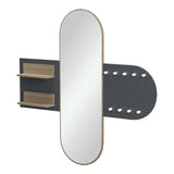 Cuier Baunty, 125x11x122 cm - Antracit