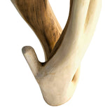 Cuier cu funcție de depozitare Joint, Suar, Lemn, Natural, 30x30x200 cm