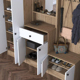 Cuier cu pantofar Mykonos-Icardi (diverse dimensiuni) - Nuc