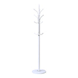 Cuier de haine Keleste, Metal, Alb - Negru, 37x175 cm - Alb
