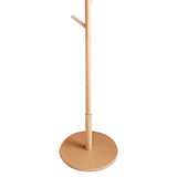 Cuier de paltoane tip pom Driko din lemn, Natural, 38x38x174 cm