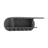 Cuier Kroma, Alb - Gri, 84x15x28 cm - Cuier Kroma, Alb - Gri, 84x15x28 cm - 119-001207