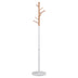 Cuier Marianna metal, Alb - Negru, D37x169 cm