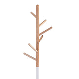 Cuier Marianna metal, Alb - Negru, D37x169 cm - Alb