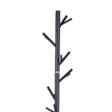 Cuier Marietta metal, Negru - Alb, D37x177 cm - Negru