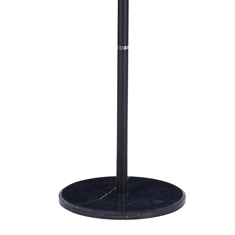 Cuier Marietta metal, Negru - Alb, D37x177 cm - Negru
