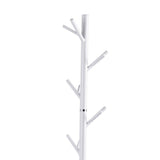 Cuier Marietta metal, Negru - Alb, D37x177 cm - Alb