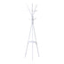 Cuier metalic Denner, Metal, Alb - Negru, 48x48x180 cm