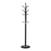 Cuier de haine Keleste, Metal, Alb - Negru, 37x175 cm