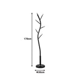 Cuier Portu, Metal, D30x170 cm - Negru