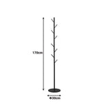 Cuier Tebera, Metal, D30x170 cm - Alb