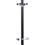 Cuier Nicolo metal, 37x175 cm - Negru