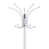Cuier Nicolo metal, 37x175 cm - Alb