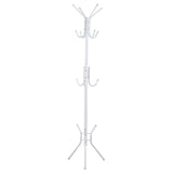 Cuier Piero metal, Alb - Negru, D44x181 cm - Cuier Piero metal, Alb - Negru, D44x181 cm