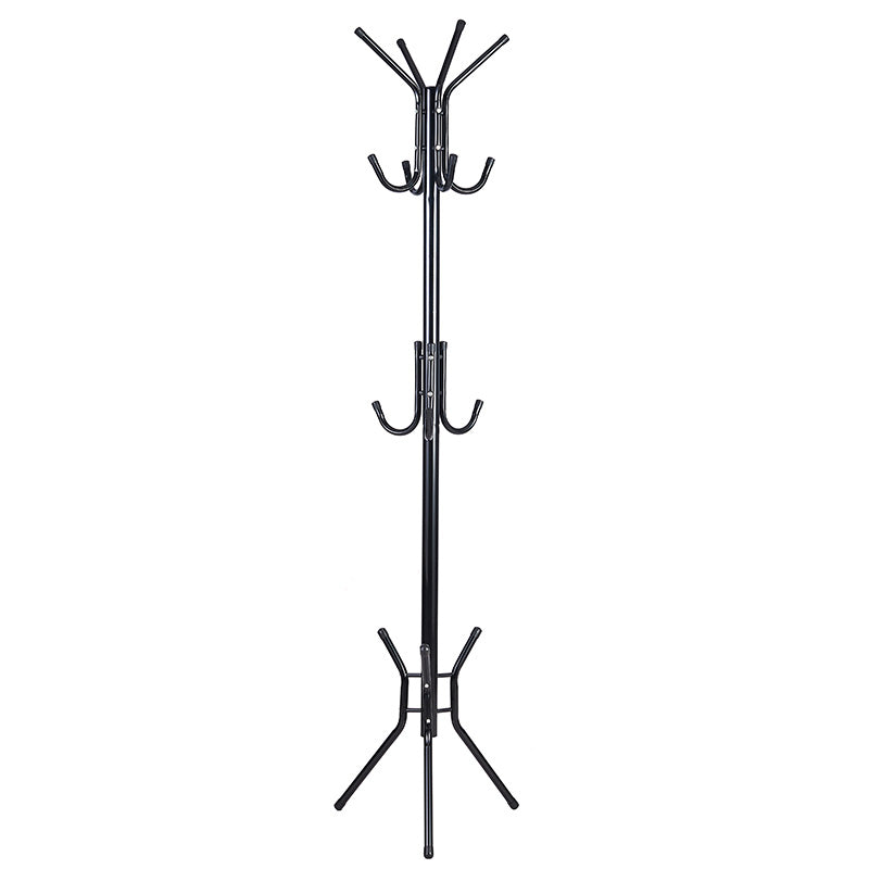 Cuier Piero metal, Alb - Negru, D44x181 cm - Cuier Piero metal, Alb - Negru, D44x181 cm - 226-000001