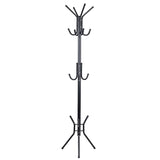 Cuier Piero metal, Alb - Negru, D44x181 cm - Cuier Piero metal, Alb - Negru, D44x181 cm - 226-000001