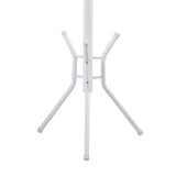 Cuier Piero metal, Alb - Negru, D44x181 cm - Alb