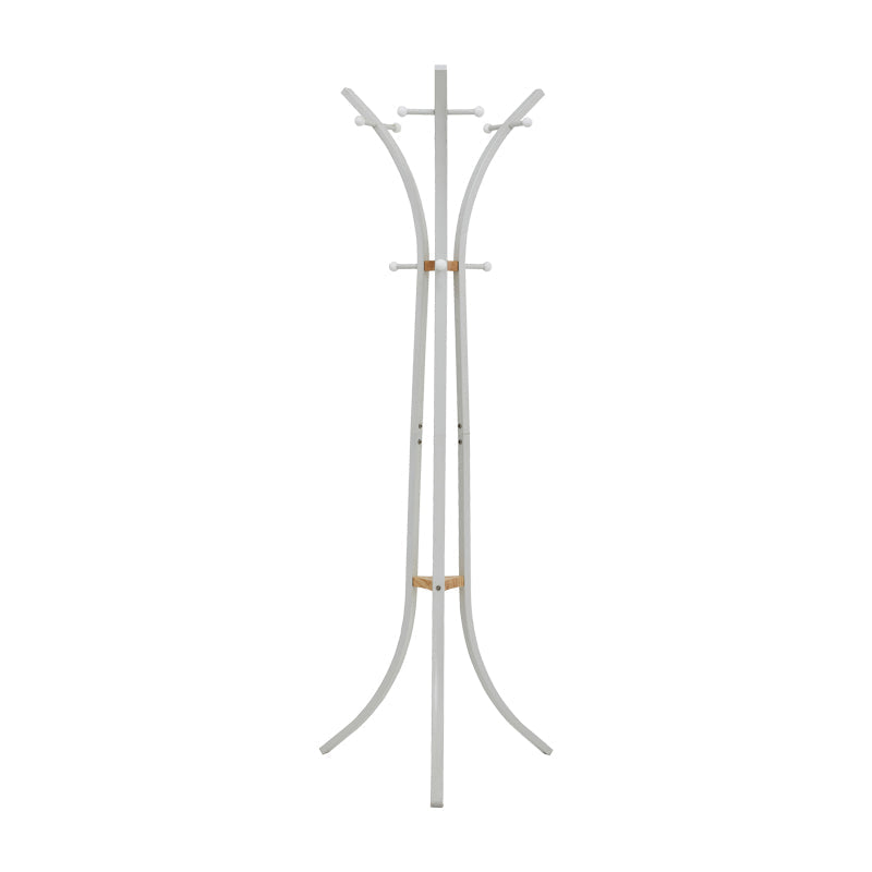 Cuier tip pom Bamile, 51x63x175 cm - Alb