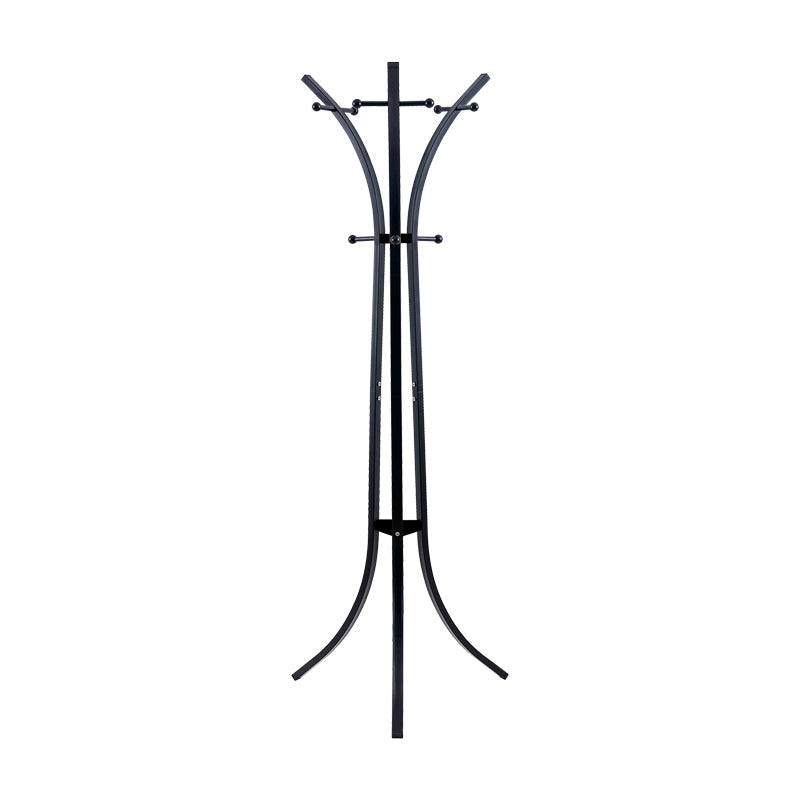 Cuier tip pom Zensine, Negru, 51x63x175 cm