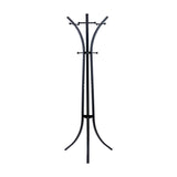Cuier tip pom Zensine, Negru, 51x63x175 cm